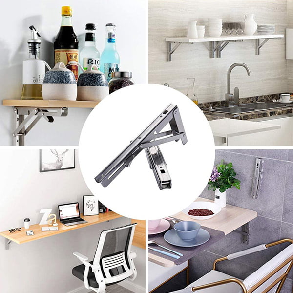 Sammenleggbar Brakett for Plassbesparelse 2
