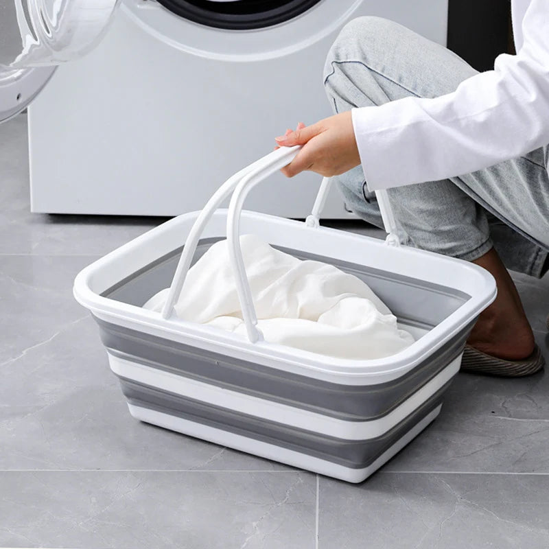 Sammenleggbar Handlekurv med Robust Design for Praktisk Bruk 1