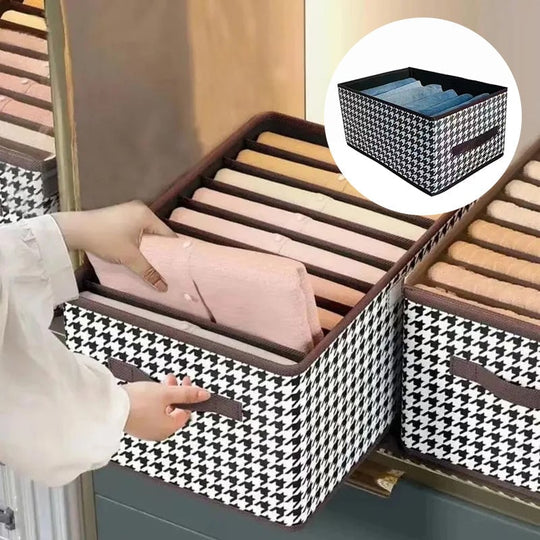 Sammenleggbar Jeans Organizer for Skapet 1