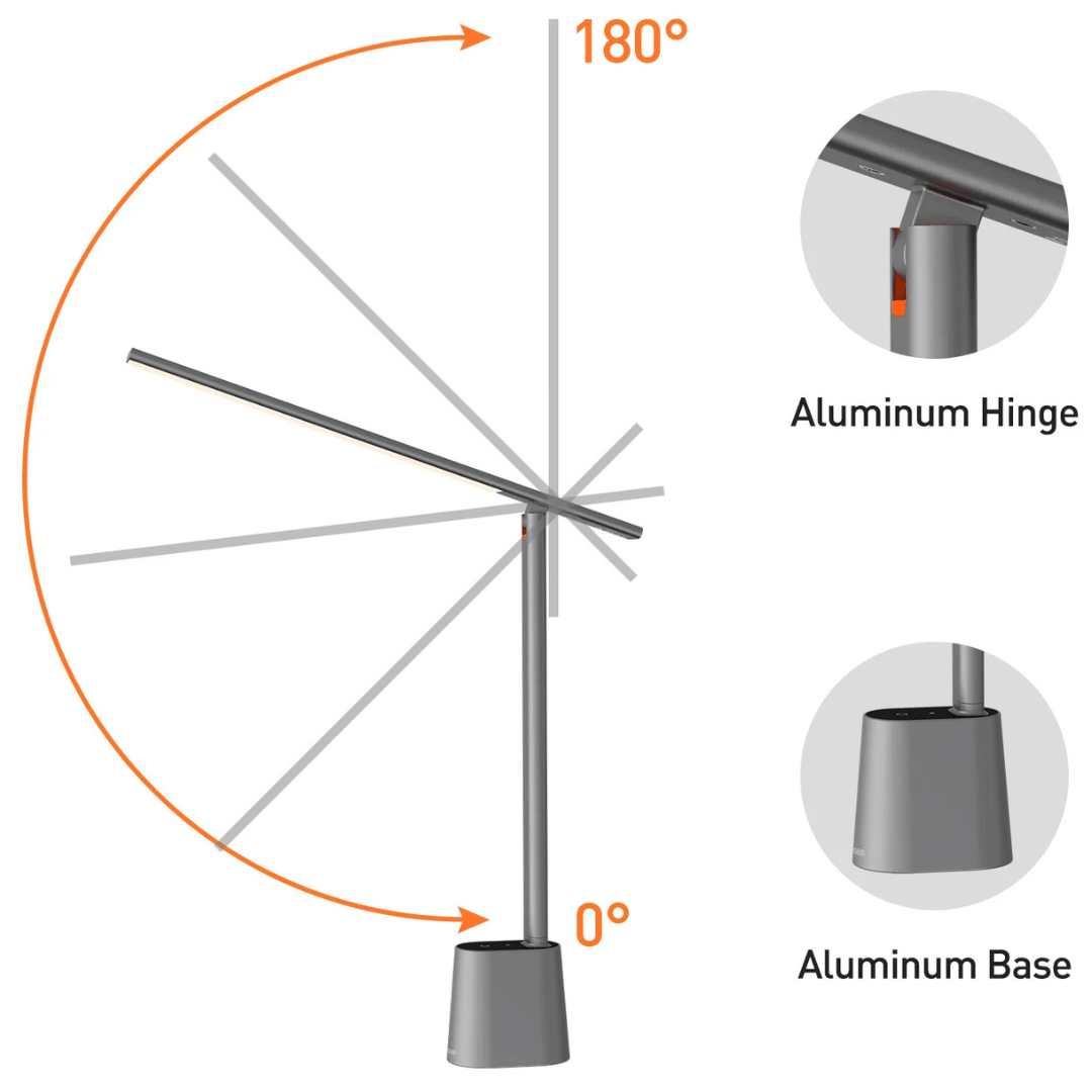 Sammenleggbar LED-bordlampe med dimmefunksjon 3