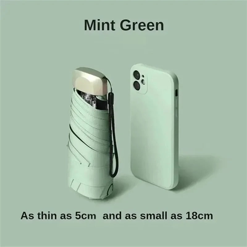 Sammenleggbar Miniparaply Kompakt Design 12