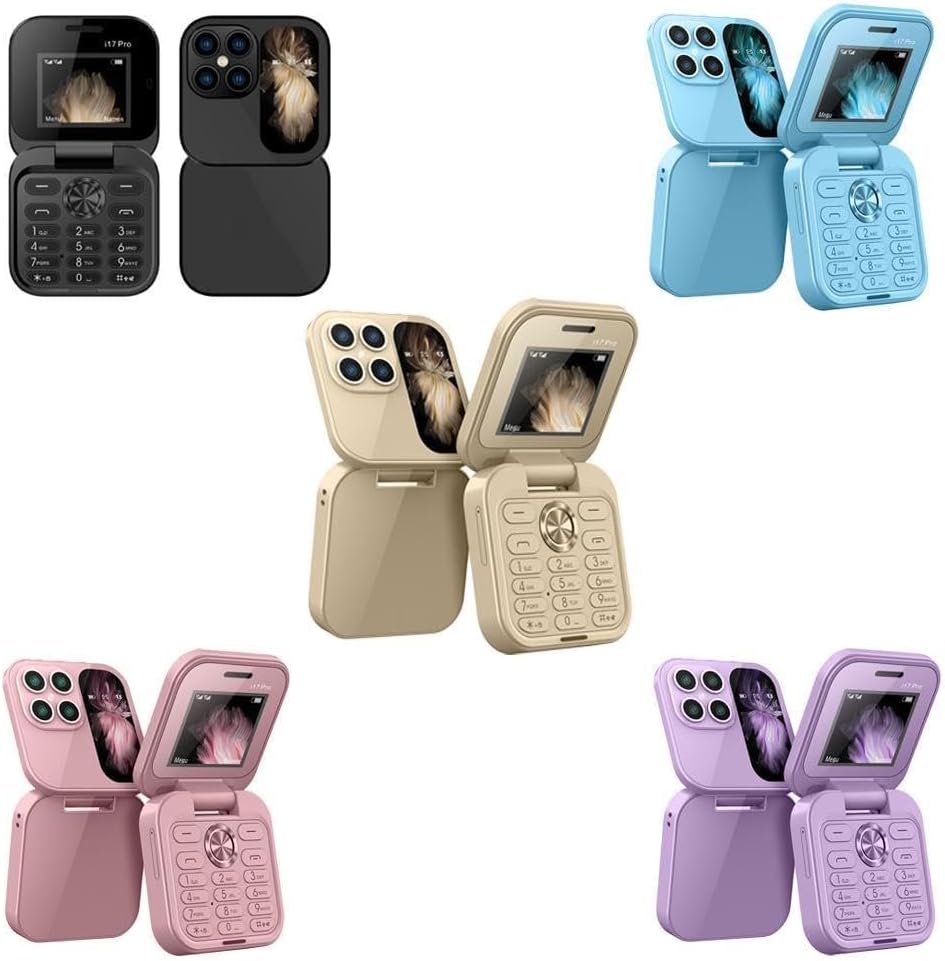 Sammenleggbar Mobiltelefon med HD-Kamera og Lommelykt 8