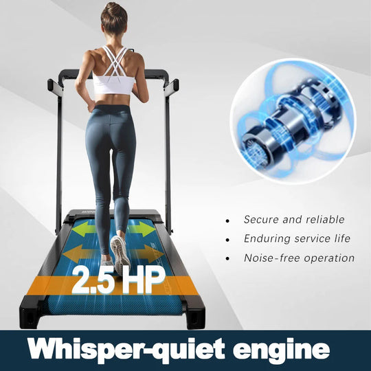 Sammenleggbar Tredemølle for Hjemmebruk 1