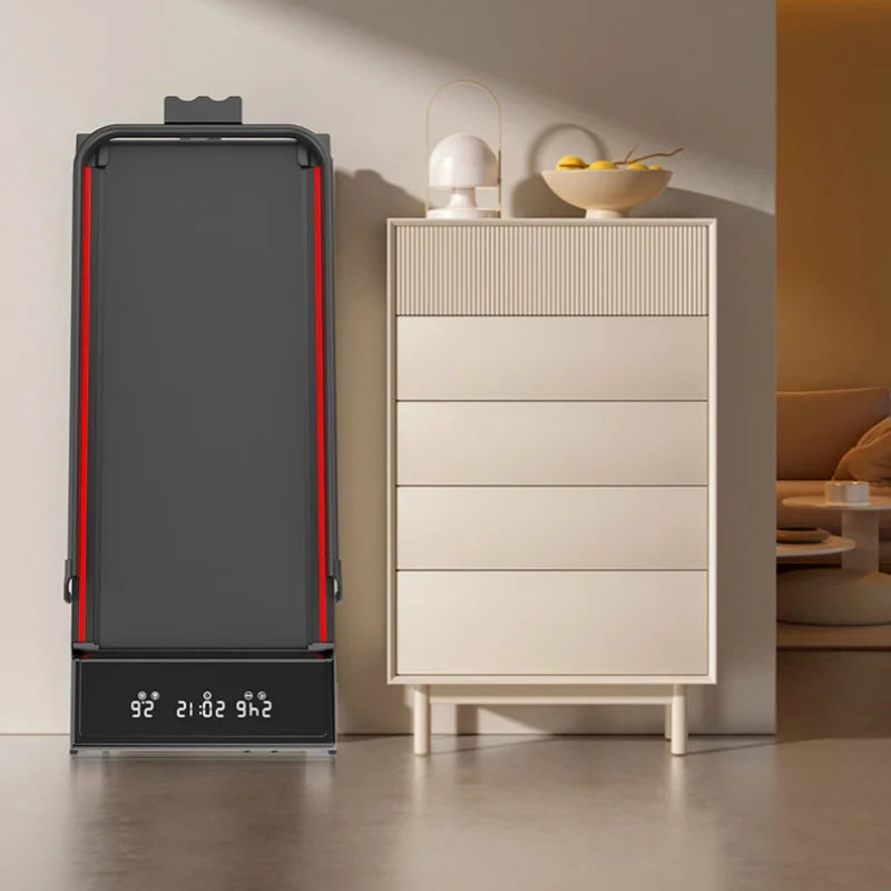 Sammenleggbar Tredemølle for Hjemmebruk Med Justerbar Hastighet 4