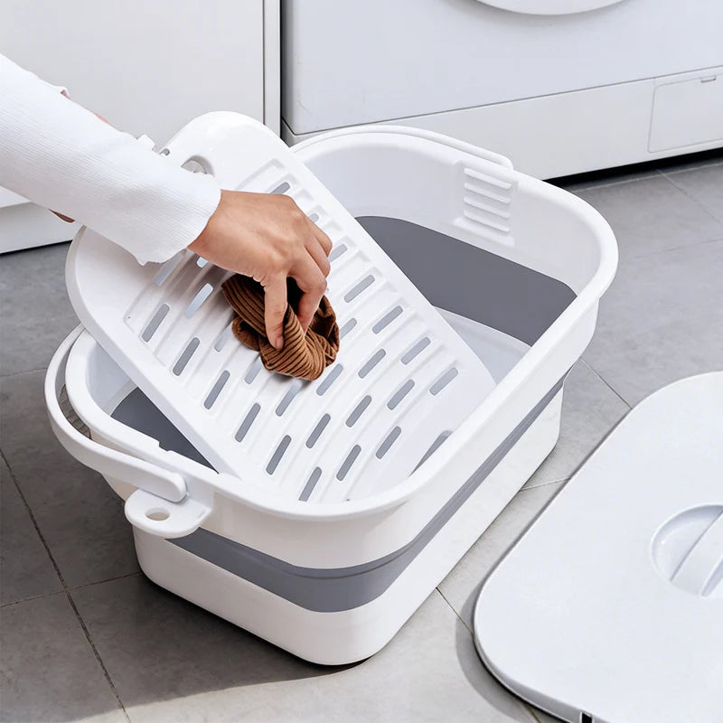 Sammenleggbar oppbevaringsboks med lokk for kvinner og menn praktisk design 0