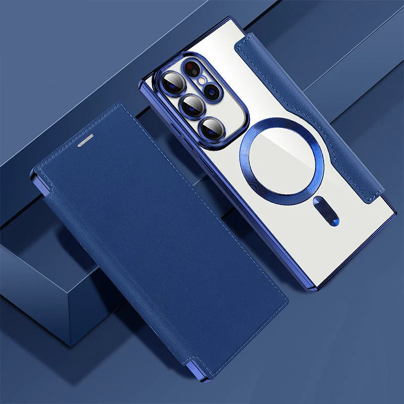 Samsung Flip-deksel med magnetisk lukking og kortspor 10