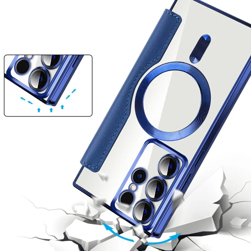 Samsung Flip-deksel med magnetisk lukking og kortspor 3