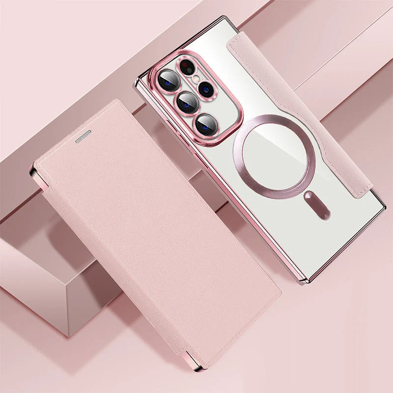 Samsung Flip-deksel med magnetisk lukking og kortspor 9