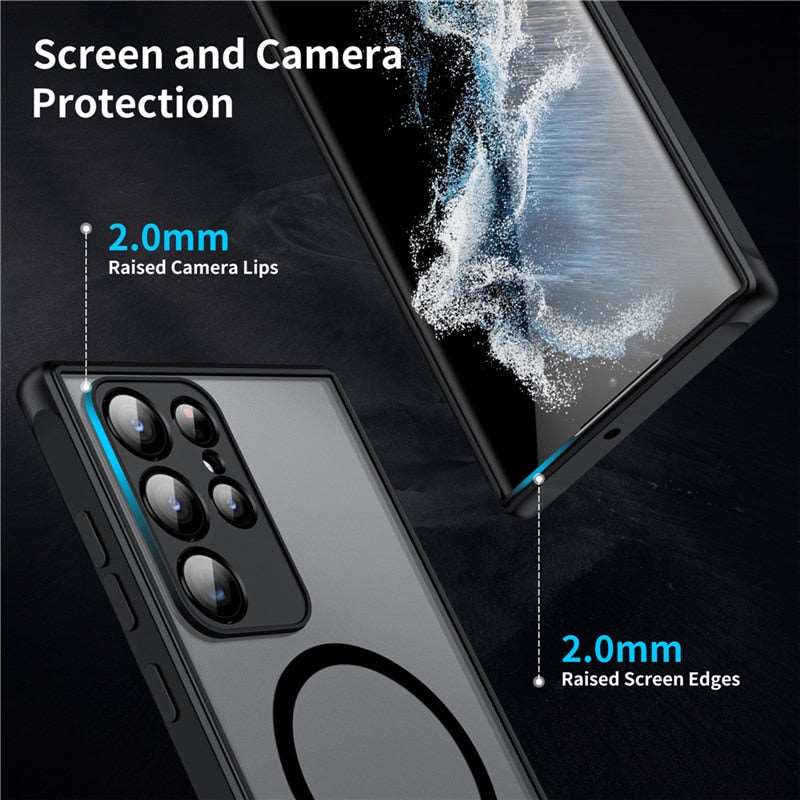 Samsung Telefondeksel Magnetisk Støtsikkert Design 1