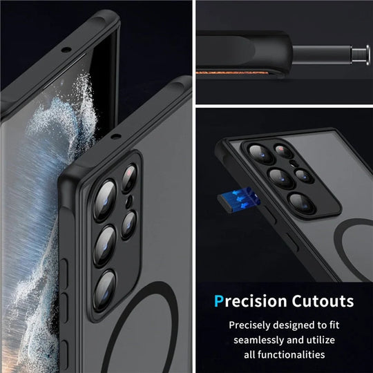 Samsung Telefondeksel Magnetisk Støtsikkert Design 2