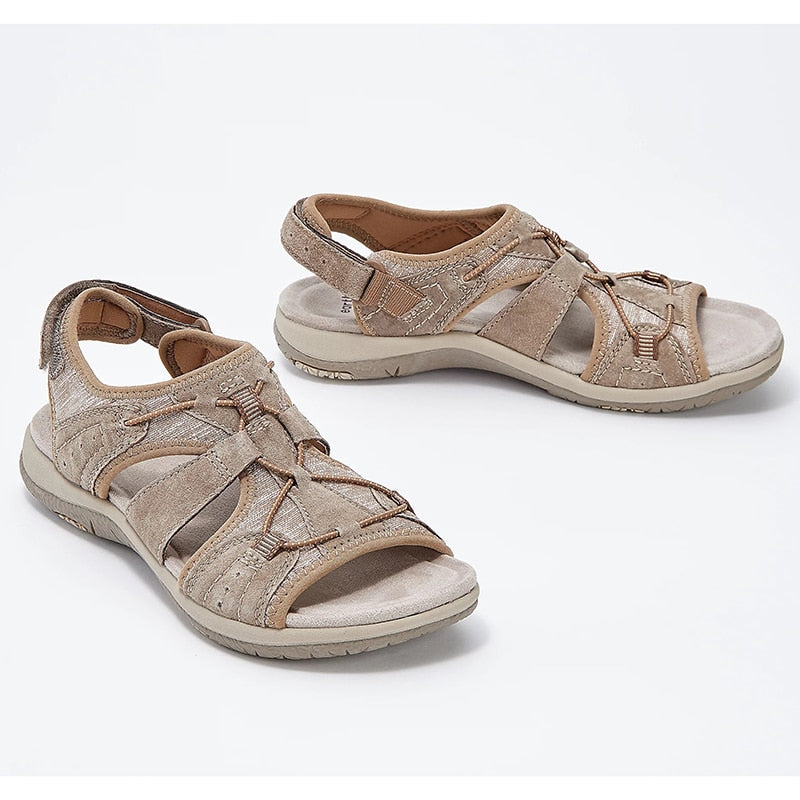 Sandaler med rund åpen tå 7