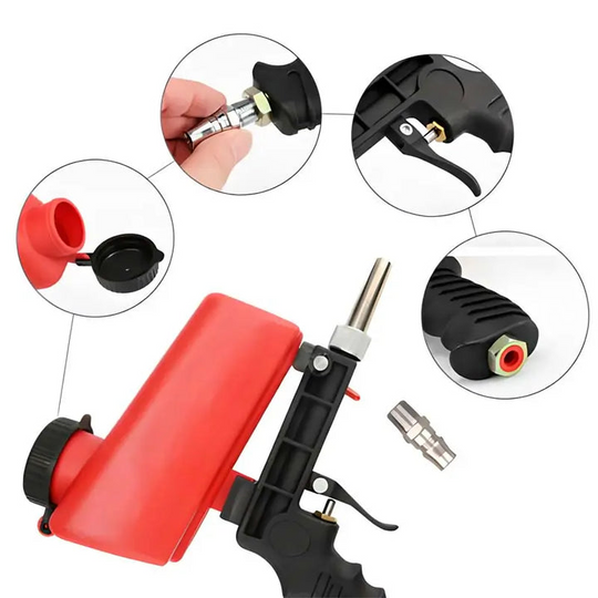 Sandblåserpistol for Effektiv Overflategjenoppretting til Profesjonelle og DIY 4