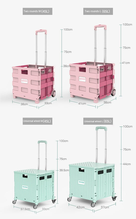 EZ-Carry Trolley Handlekurv