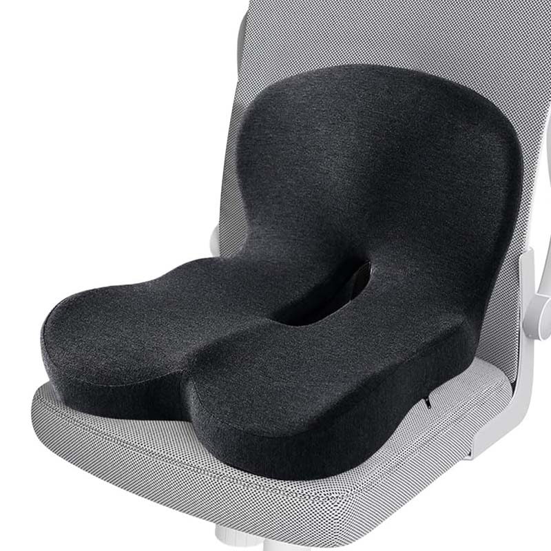 Setepute med korsryggstøtte for kontor og bil 3