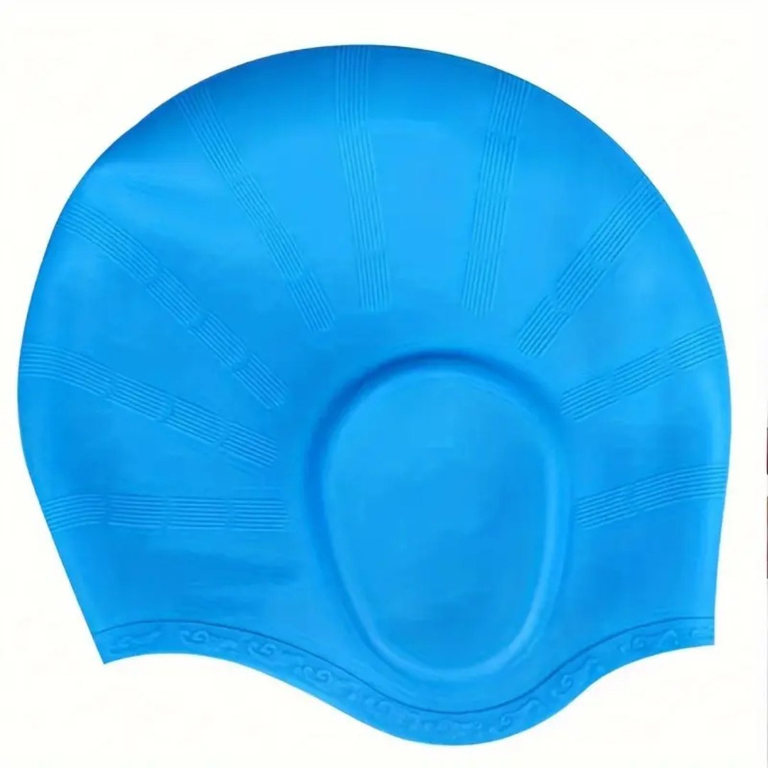 Silikon Badehette med Ørelapper for Damer 5