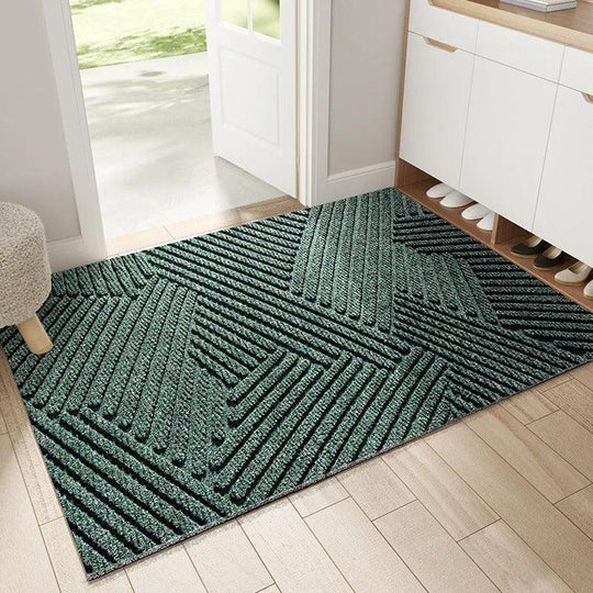 Skandinavisk PVC Dørmatte med Anti-Slip Design 0