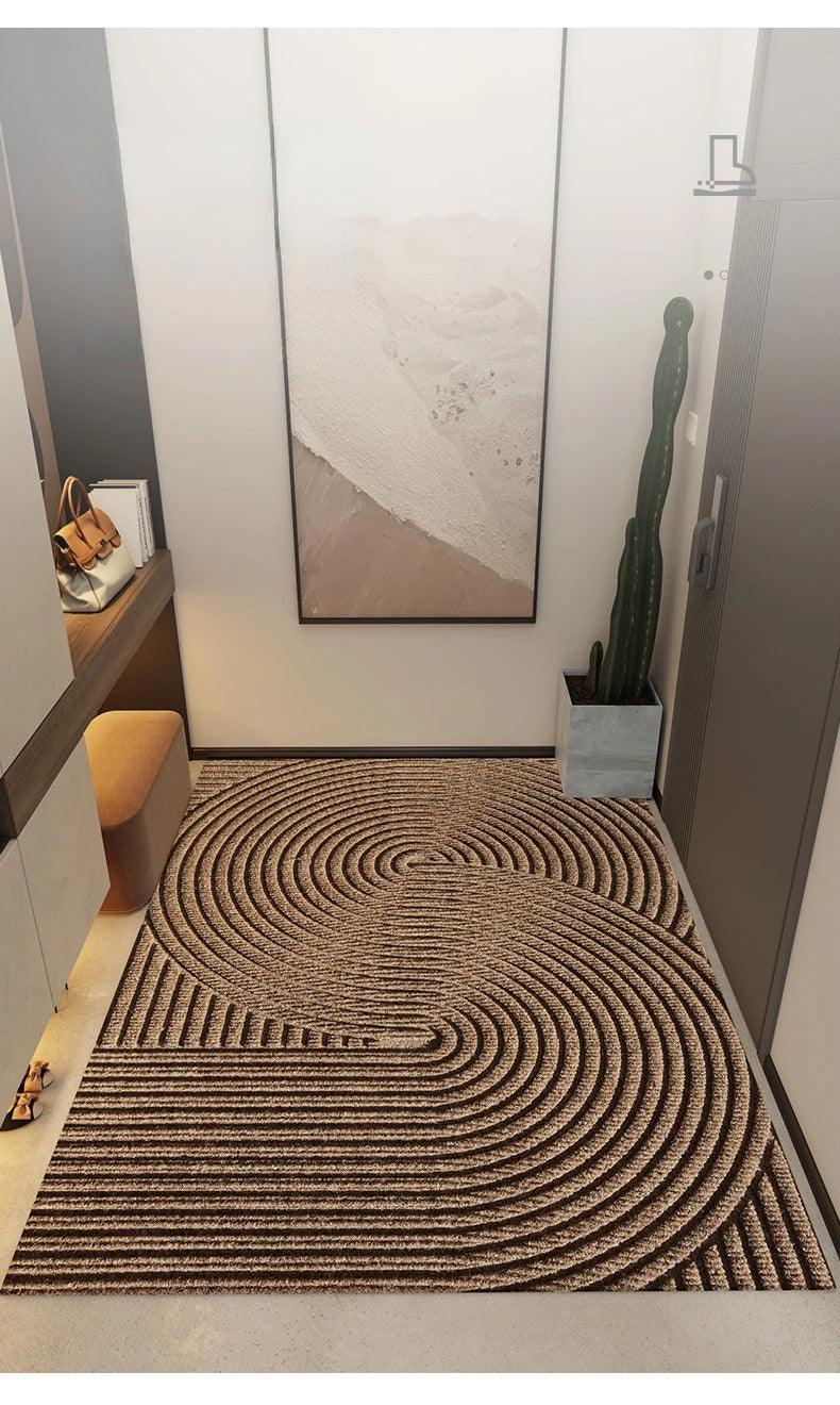 Skandinavisk PVC Dørmatte med Anti-Slip Design 1