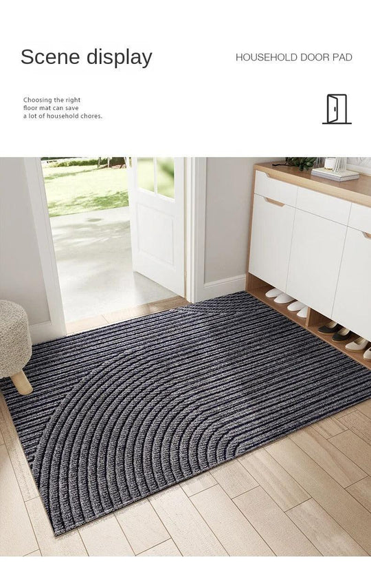 Skandinavisk PVC Dørmatte med Anti-Slip Design 4