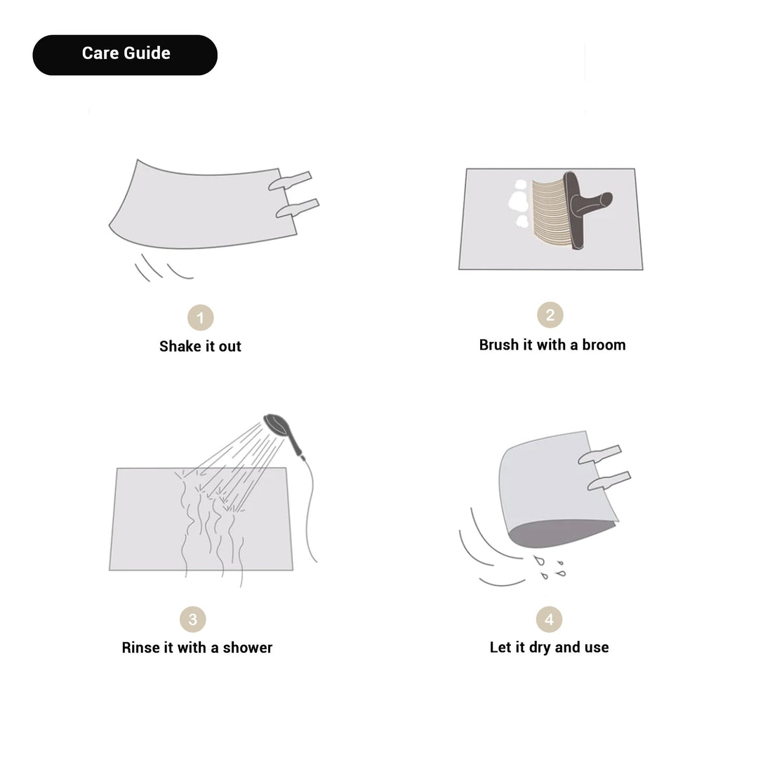 Sklisikker Matte med Bokstavtrykk 8