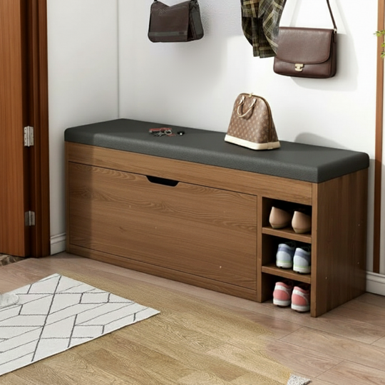 Skoskapsbenk 3-i-1 med Foldesystem for Gangen 4