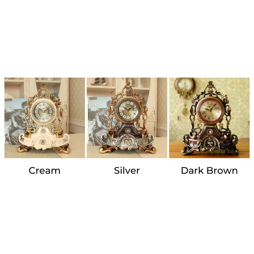 Skrivebordsklokke i Viktoriansk Stil 6