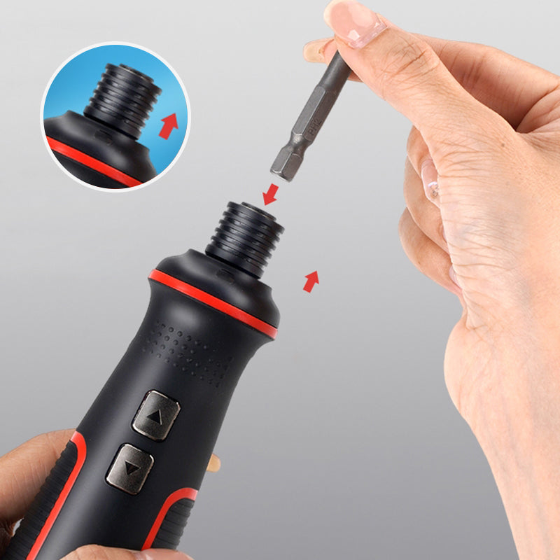 Smart Elektrisk Skrutrekker Kit med Intelligent Hastighetskontroll og LED-Belysning 2