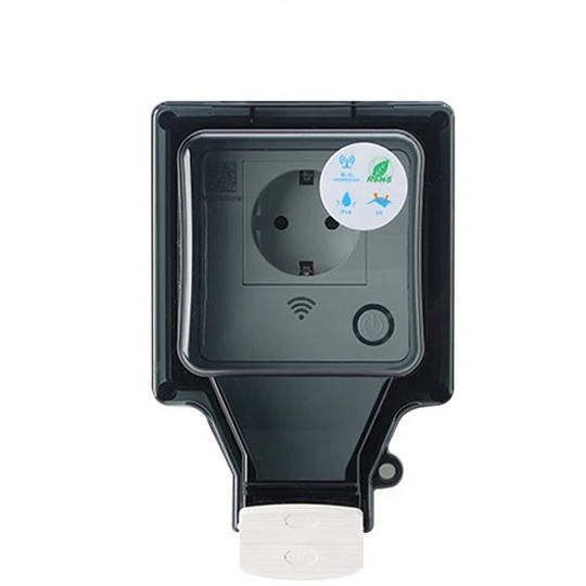 Smart Utendørs Stikkontakt Vanntett Design Med Fjernkontroll 0