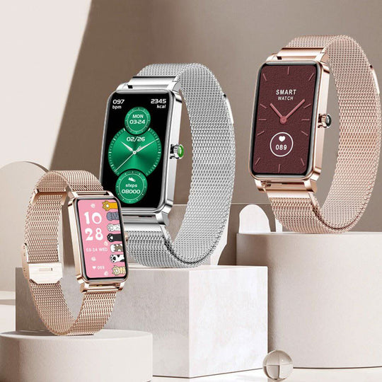 Smartklokke Dame med Treningssporing og Vanntett Design 2