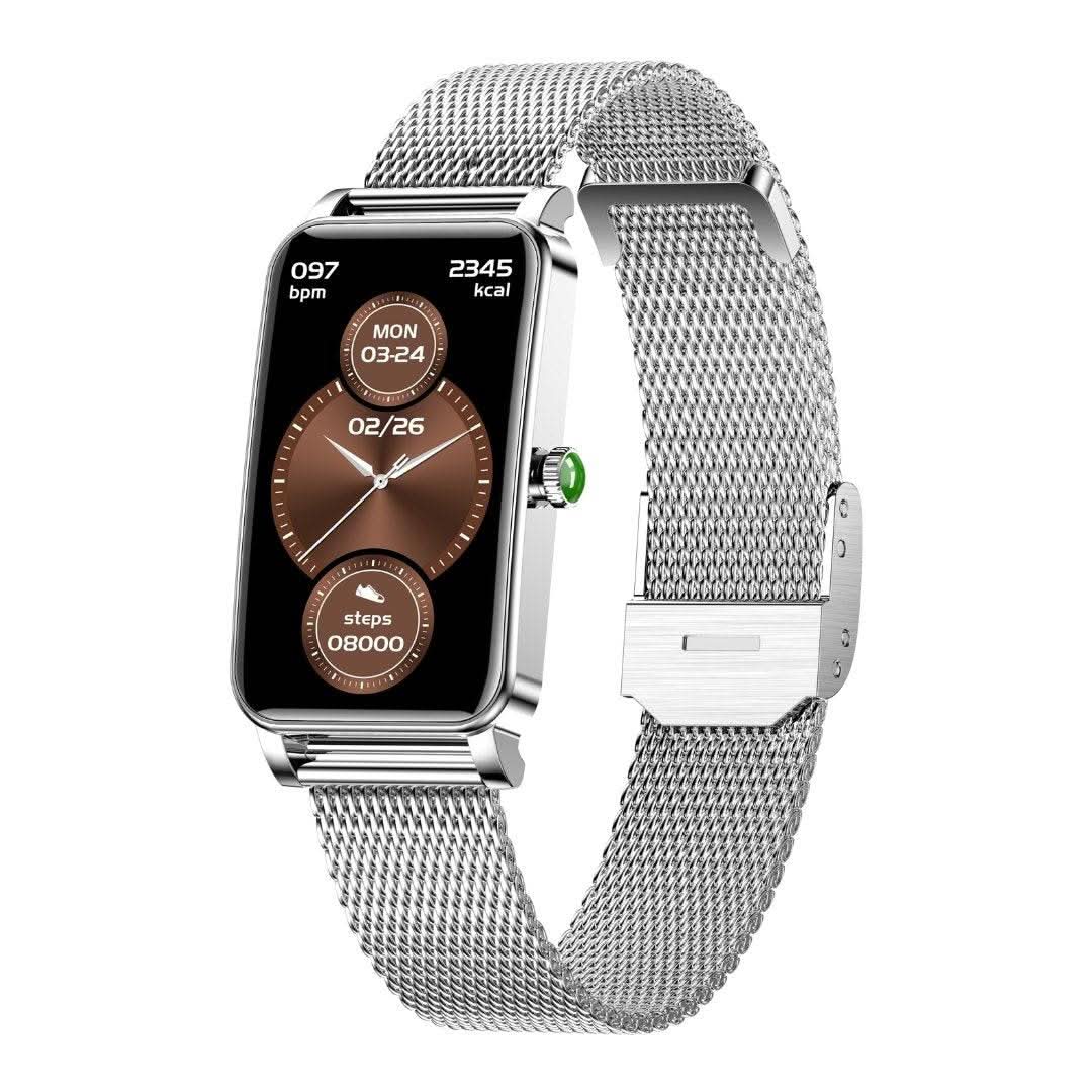 Smartklokke Dame med Treningssporing og Vanntett Design 5