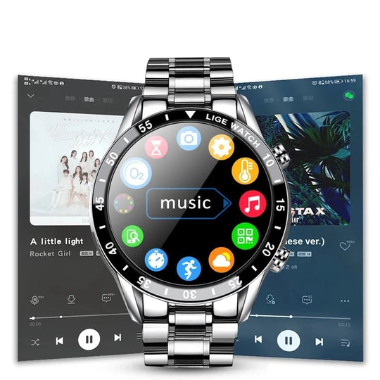 Smartklokke Herre Moderne Design med 4G-tilkobling 1