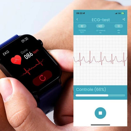 Smartklokke for eldre med helseovervåking og GPS