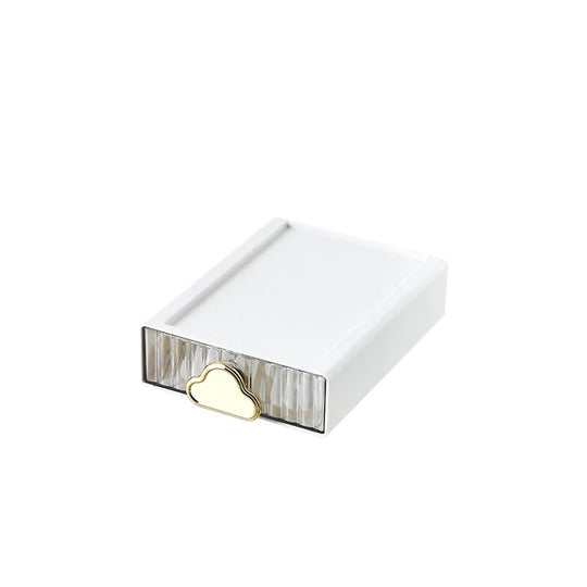 Smykkeskrin Dame Ribbet Design med Skyhåndtak 3
