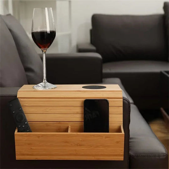 Sofa Armrest Organizer Minimalistisk Med Oppbevaring 2