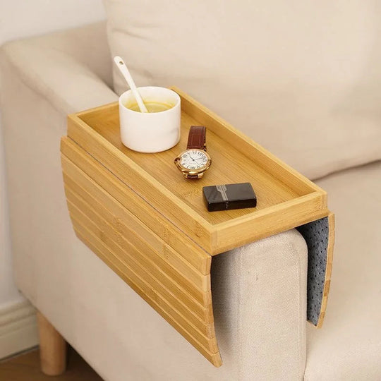 Sofa Armrest Organizer Minimalistisk Med Oppbevaring 6