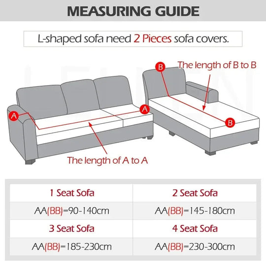 Sofa Dekke Skreddersydd Passform 4