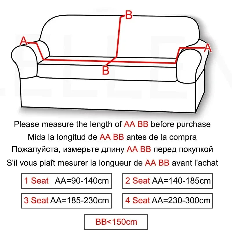 Sofa Dekke Skreddersydd Passform 5