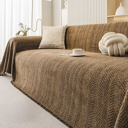 Sofatrekk Ripebestandig med Fiskebeinsmønster 9