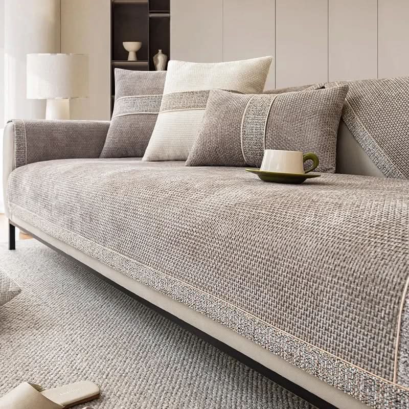 Sofatrekk for L-formede Sofaer - Stilig og Sklisikkert 1