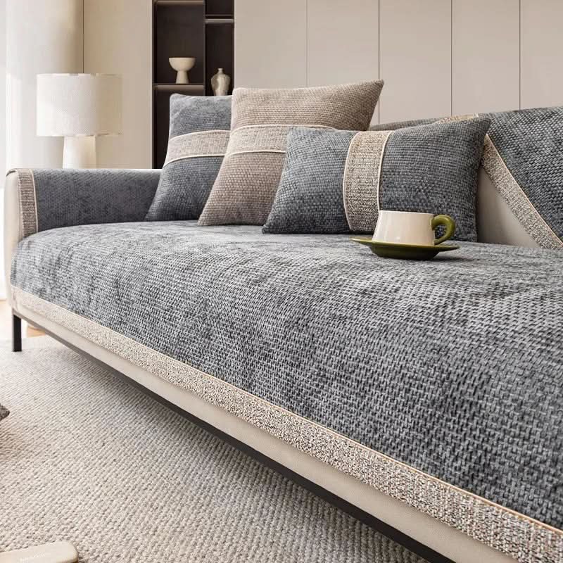 Sofatrekk for L-formede Sofaer - Stilig og Sklisikkert 2