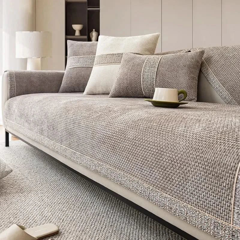 Sofatrekk for Sofa Med Sklisikker Bakside 1