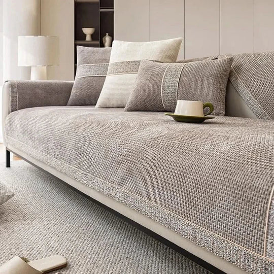 Sofatrekk for Sofa Med Sklisikker Bakside 1