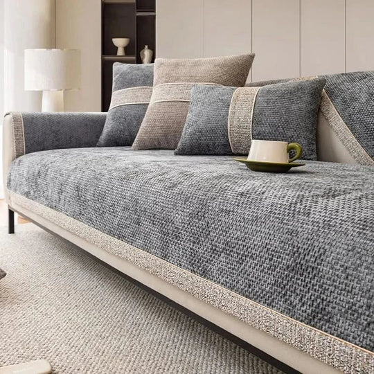 Sofatrekk for Sofa Med Sklisikker Bakside 2