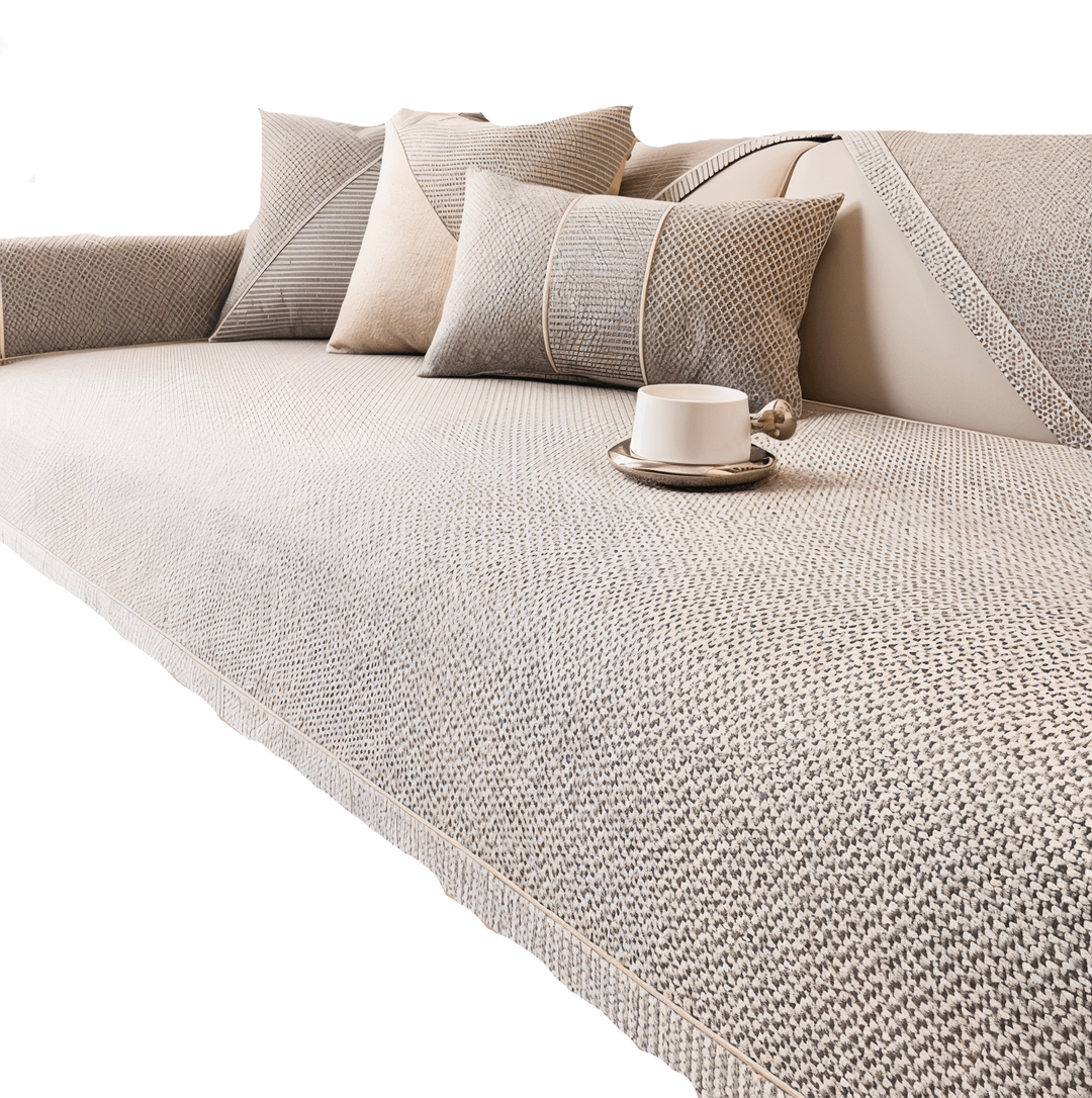 Sofatrekk med Sklisikker Design 0