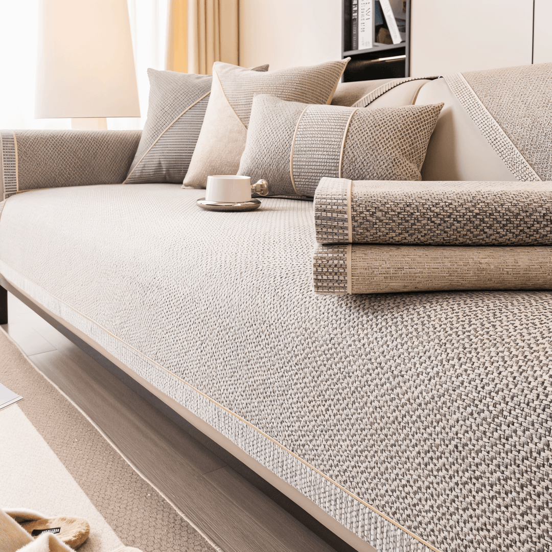 Sofatrekk med Sklisikker Design 8