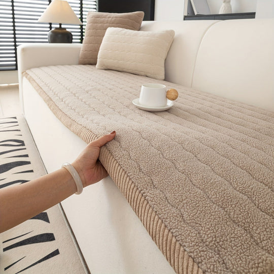 Sofatrekk til Stue Tykk Plysj Sklisikker Design 2