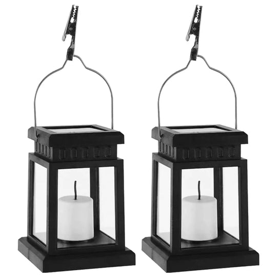 Solcelledrevet LED-lanterne for Utendørsbruk Klassisk Design 4