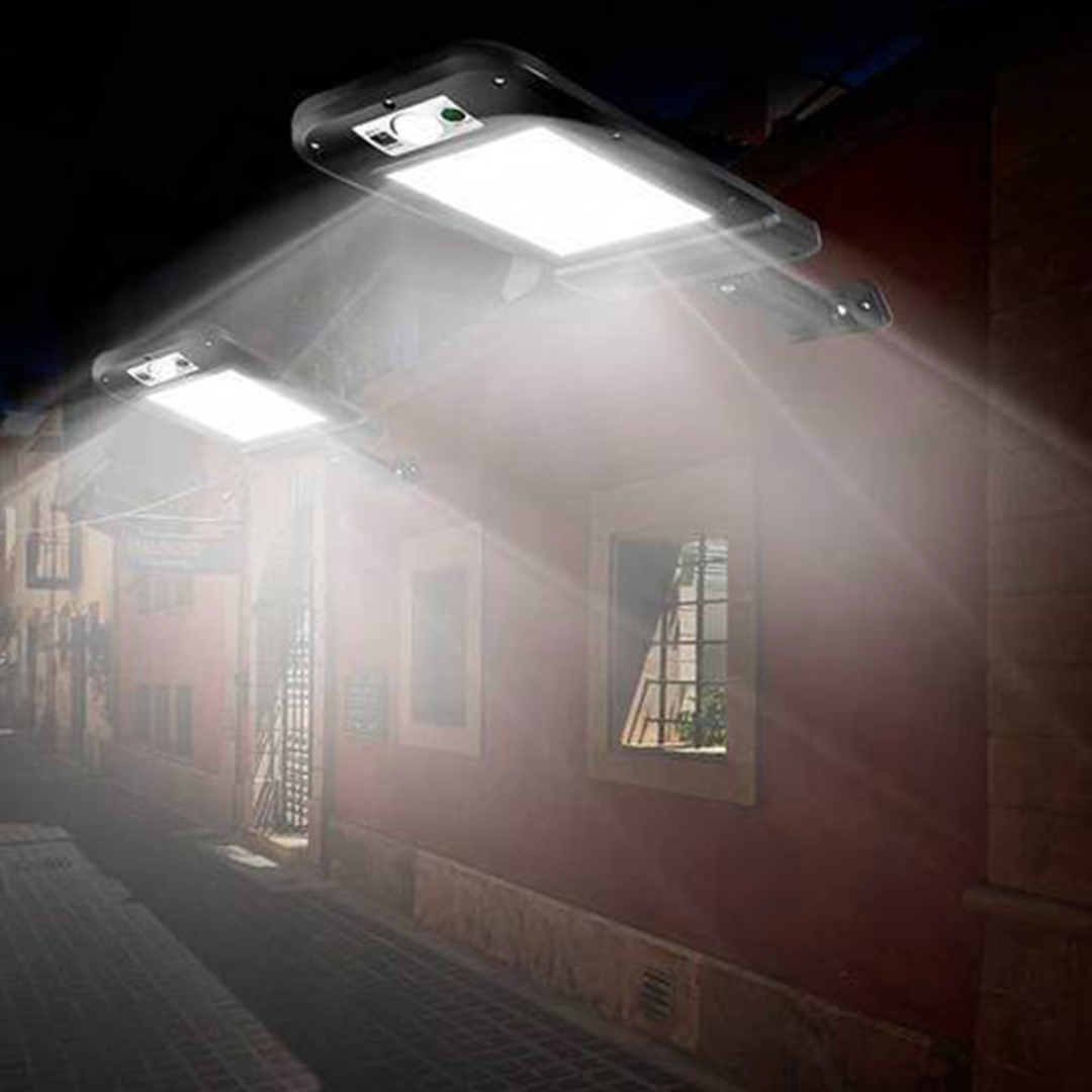 Solcelledrevet LED-portlys for utendørs bruk 5