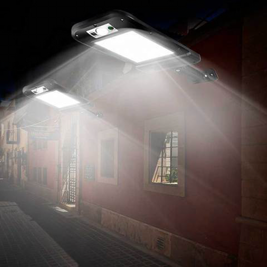 Solcelledrevet LED-portlys for utendørs bruk 5