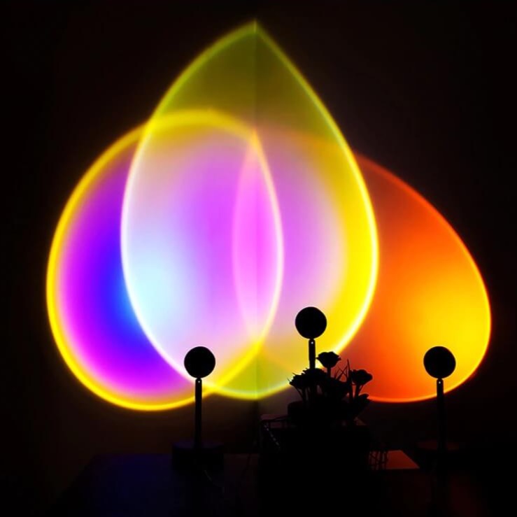 Solnedgangslampe med fjernkontroll 3