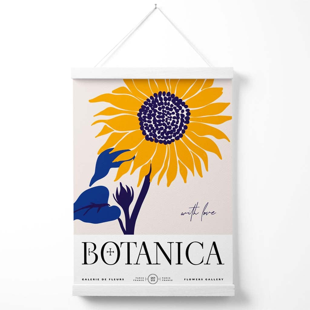 Solsikkeblomst Plakat med Oppheng 2